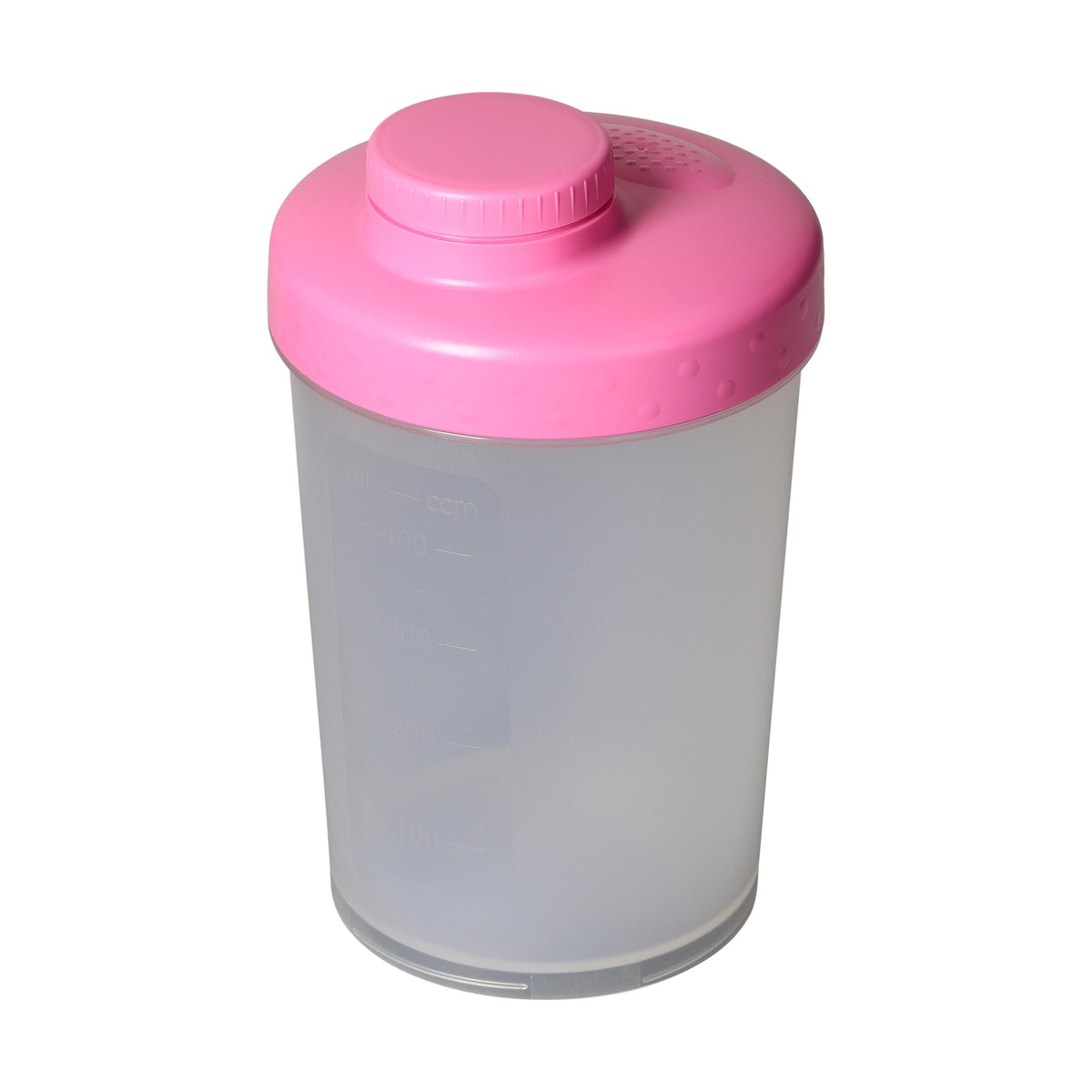 Shaker „Energy“, 0,40 l – Transparent / Pink