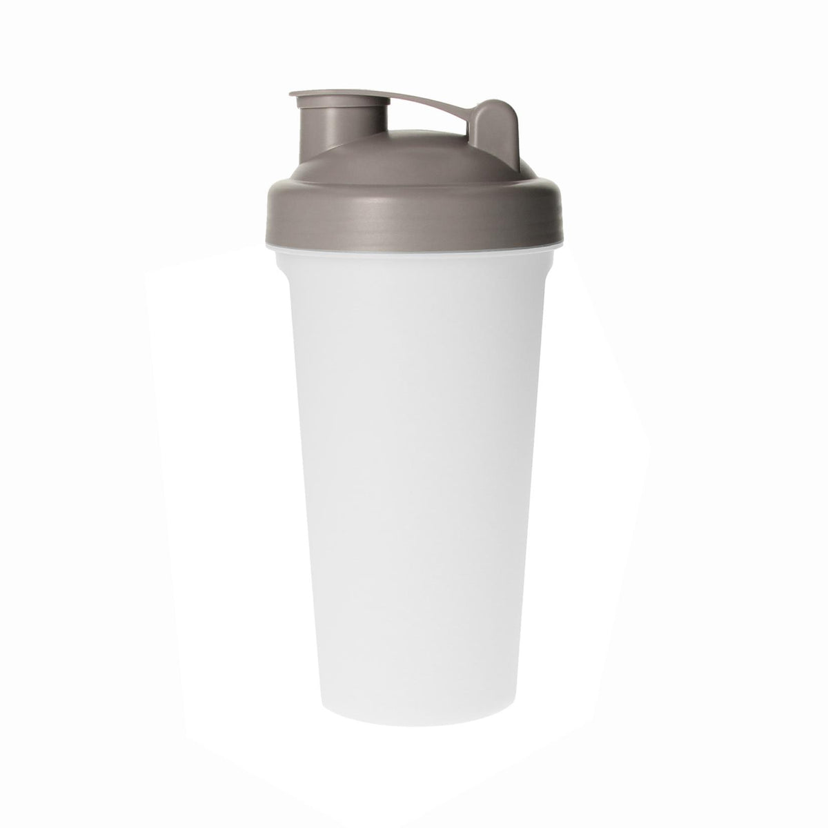 Shaker „Protein“, 0,6 l – Transluzent / Haselnuss