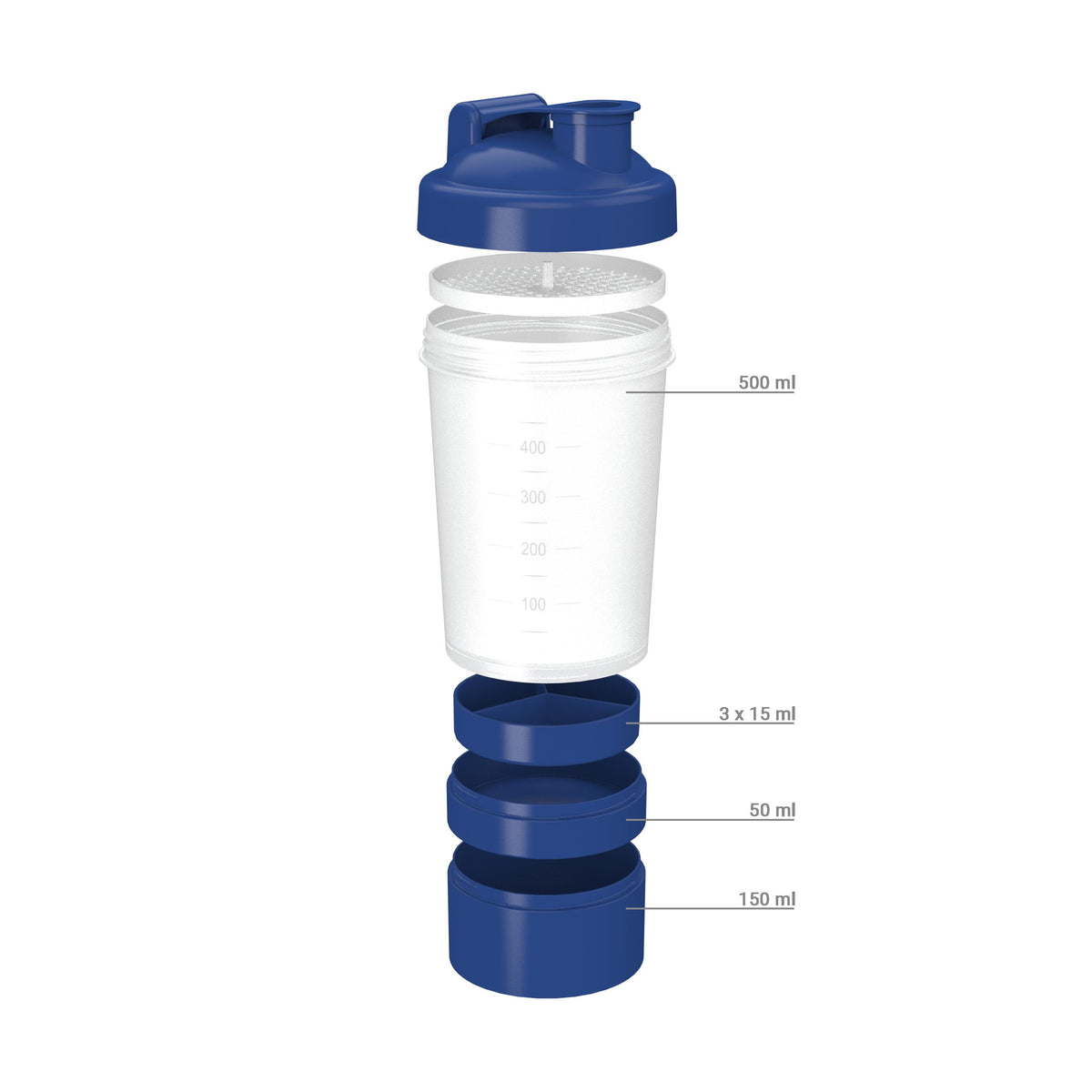 Shaker „Protein“, Pro 2+, 0,40 l