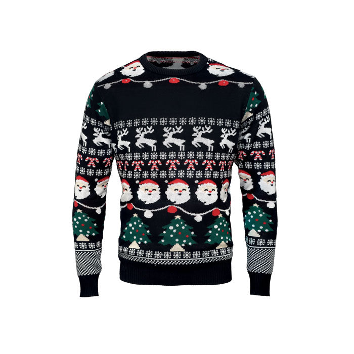 Shamis Weihnachts LED Pullover S/M
