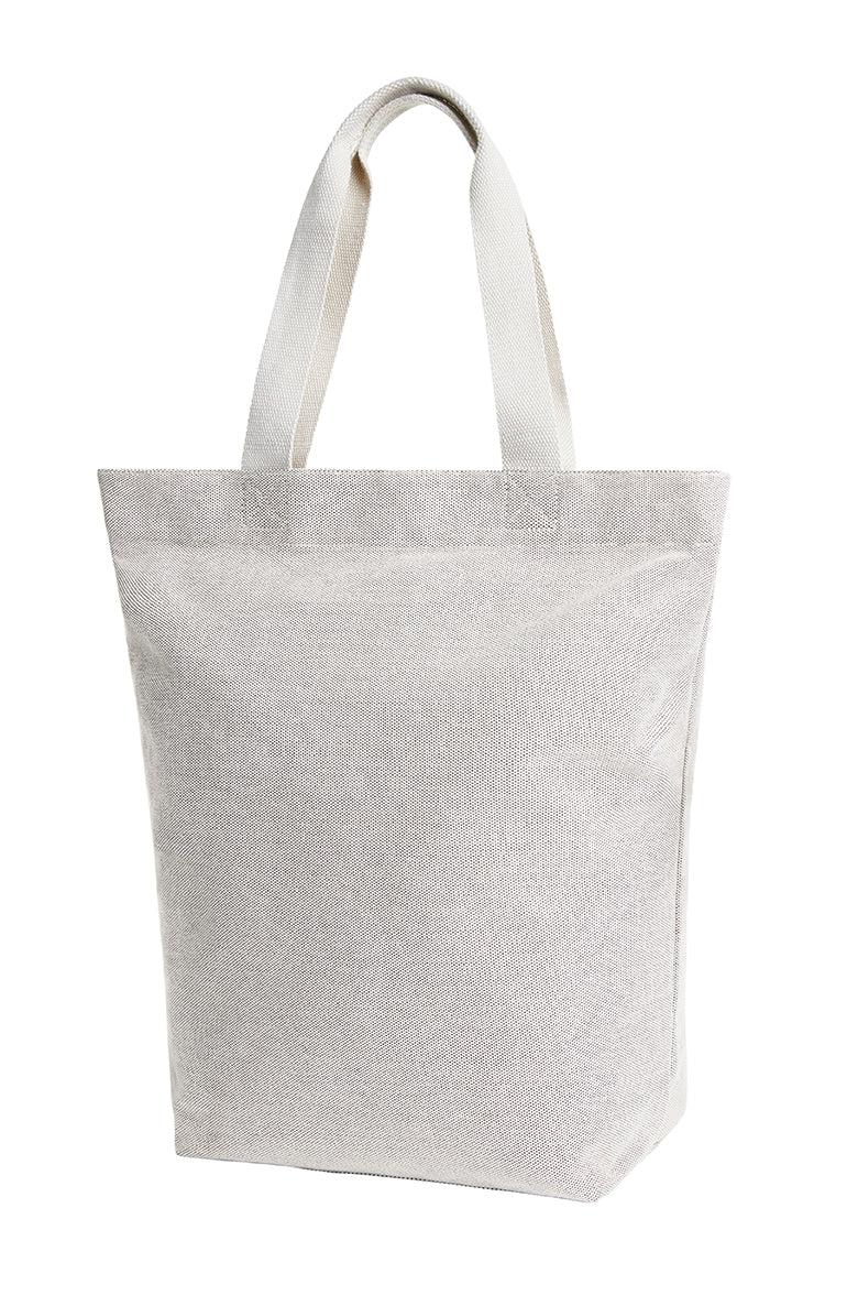 Shopper mit rückseitigem Reißverschlussfach