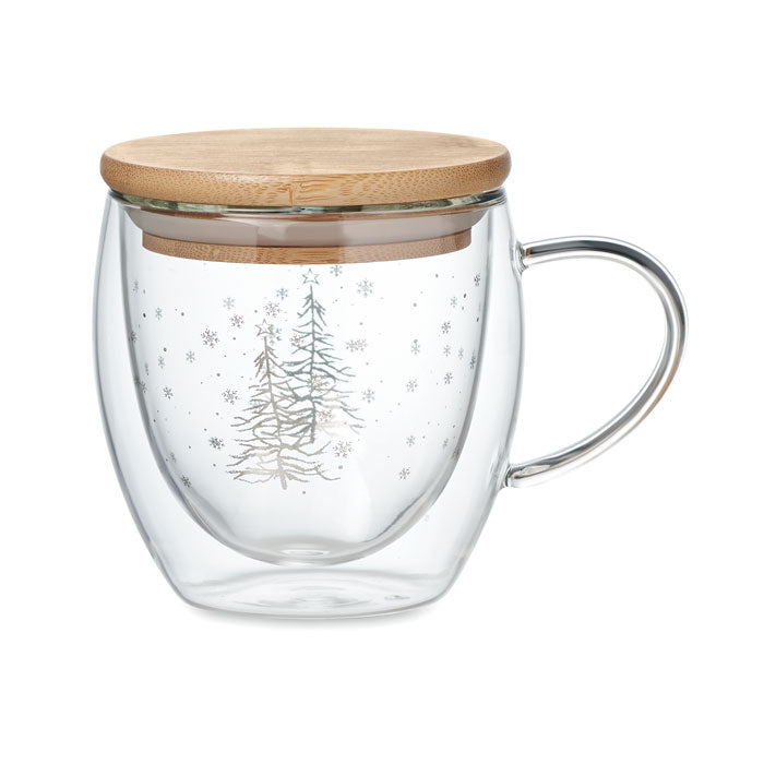 Sian Becher Borosilikatglas Baum