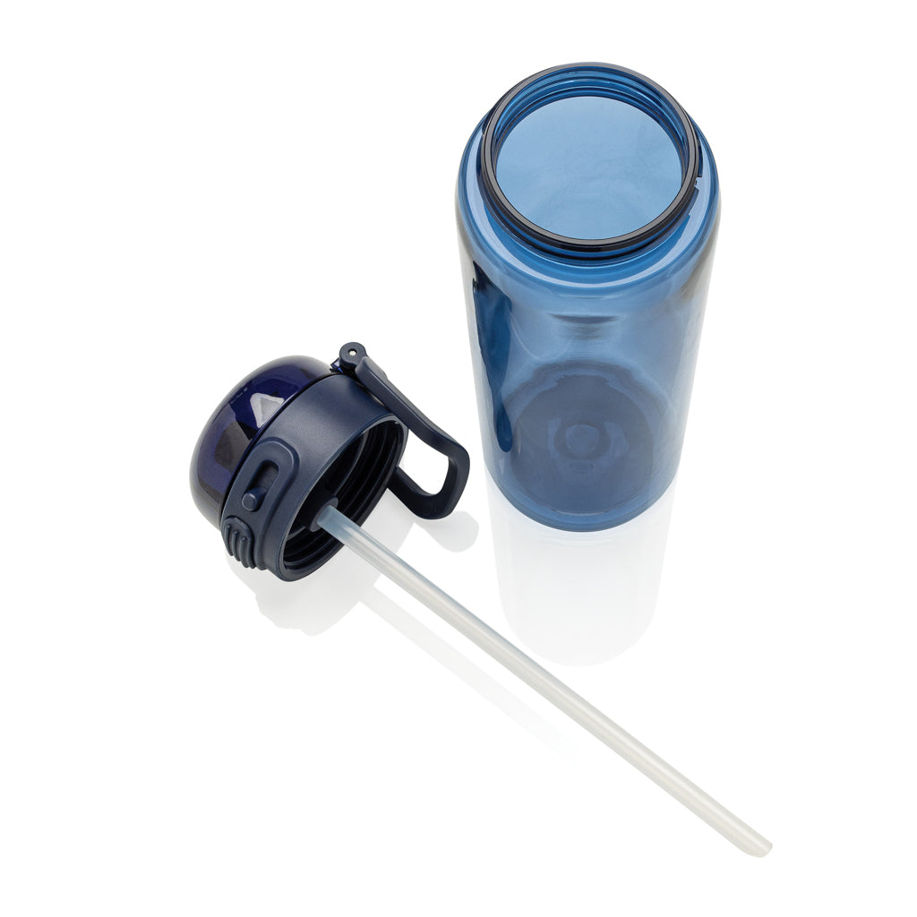 Sip'nLock RCS rPET auslaufsichere Sport-Trinkflasche 800ml – navy blau