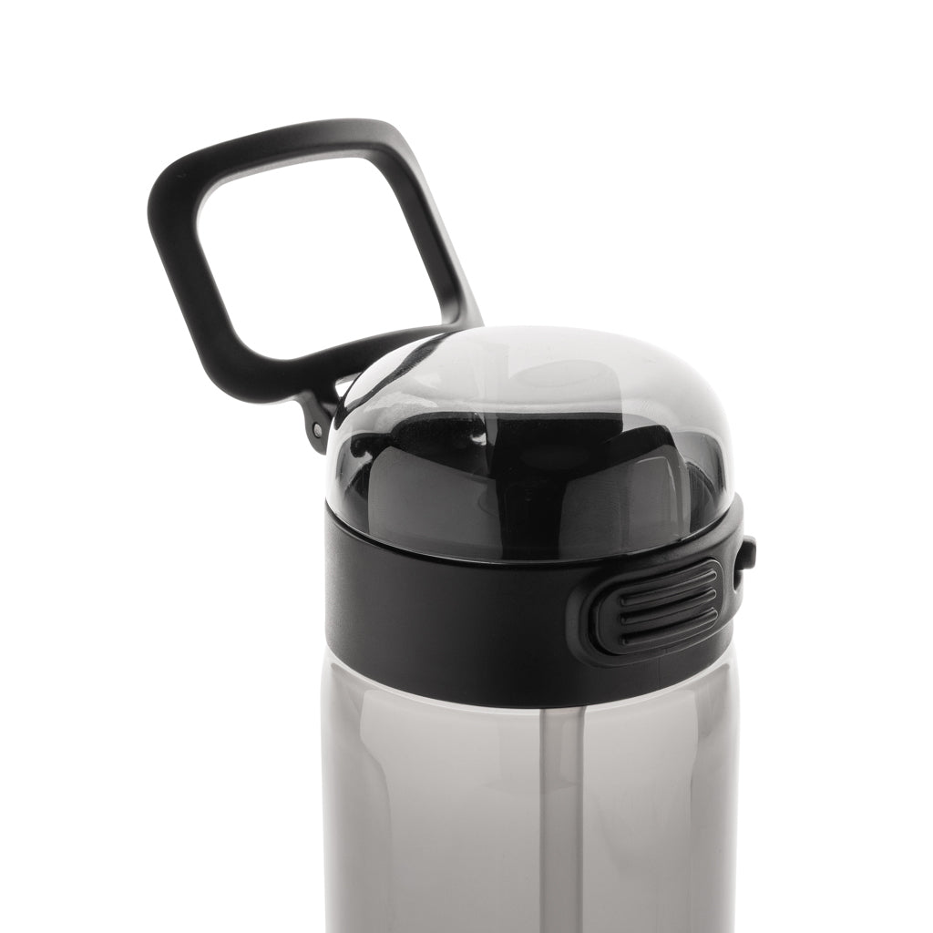 Sip'nLock RCS rPET auslaufsichere Sport-Trinkflasche 800ml – schwarz