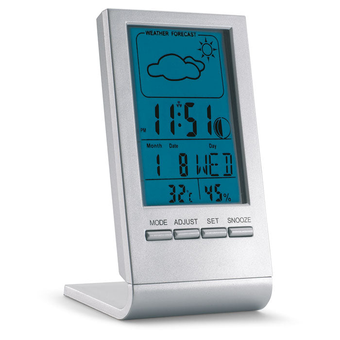 Sky Wetterstation mit blauem LCD