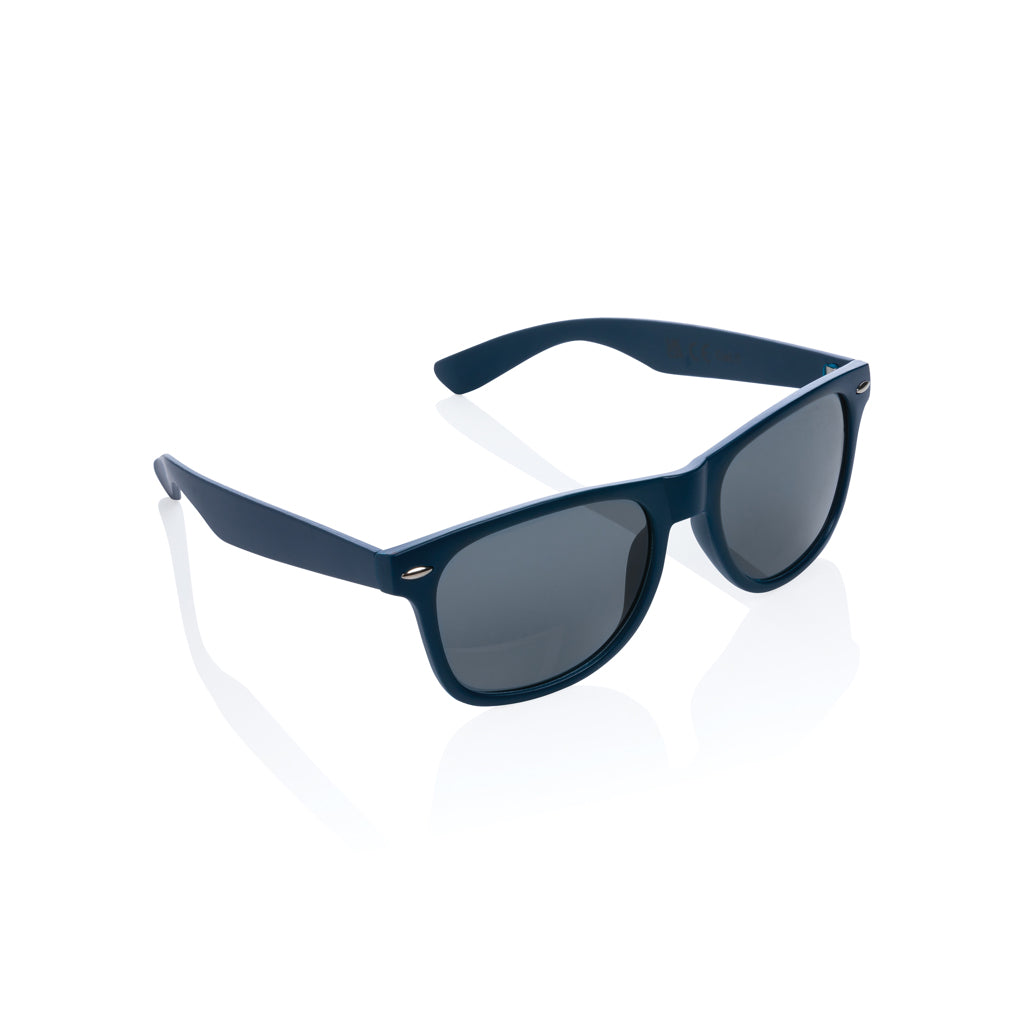 Sonnenbrille aus GRS recyceltem PC Kunststoff – navy blau