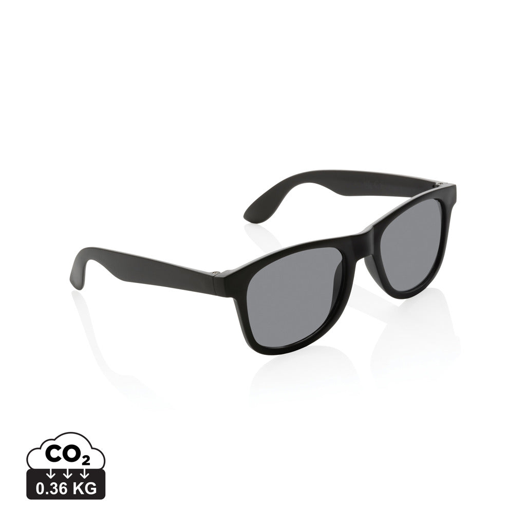 Sonnenbrille aus RCS recyceltem PP-Kunststoff – schwarz