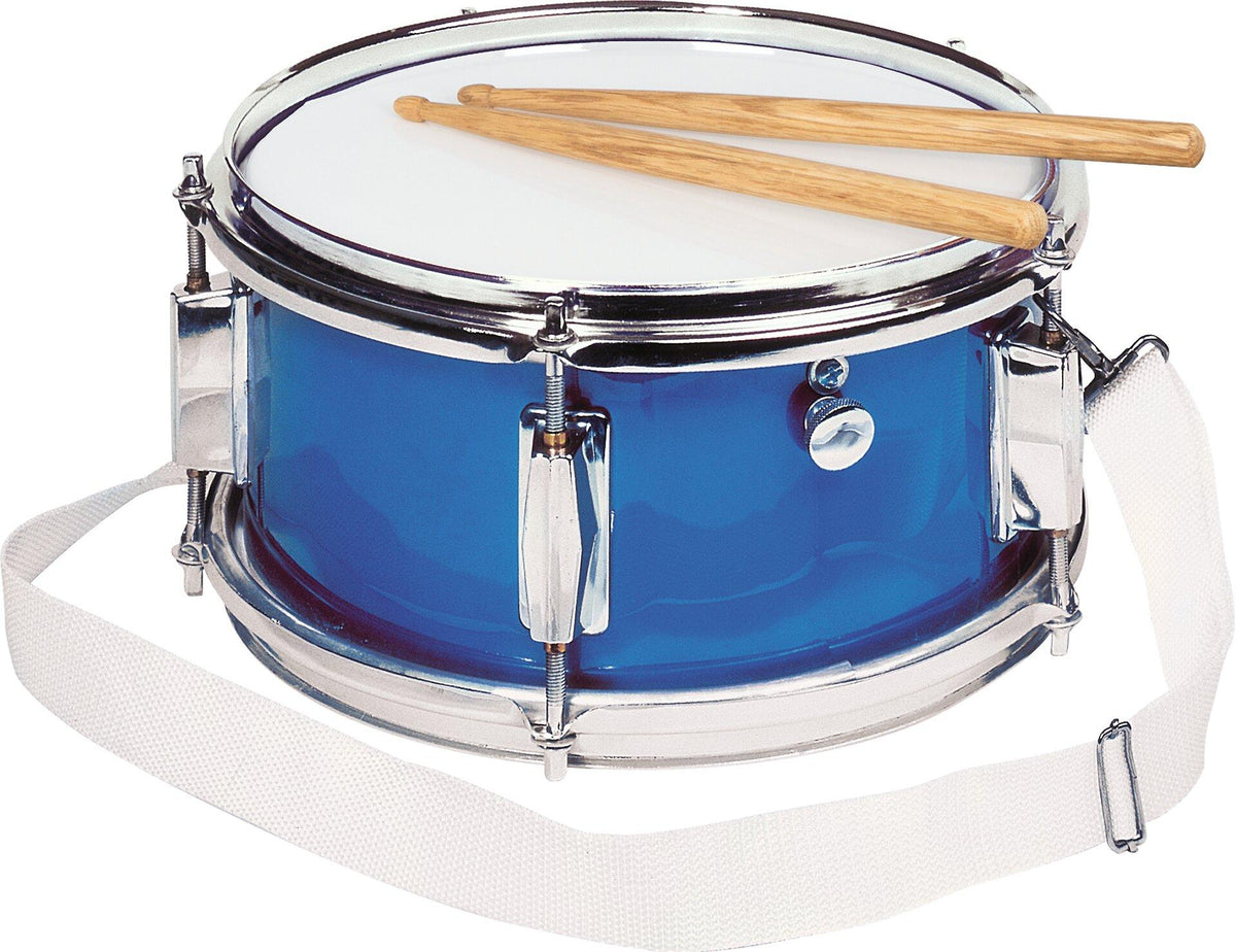 Spielmannszugtrommel in Blau mit Snare von goki – Ansicht