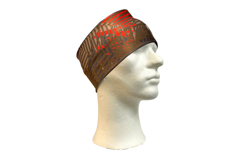 Stirnband mit vollflächigem Fotodruck, wahlweise mit Fleece