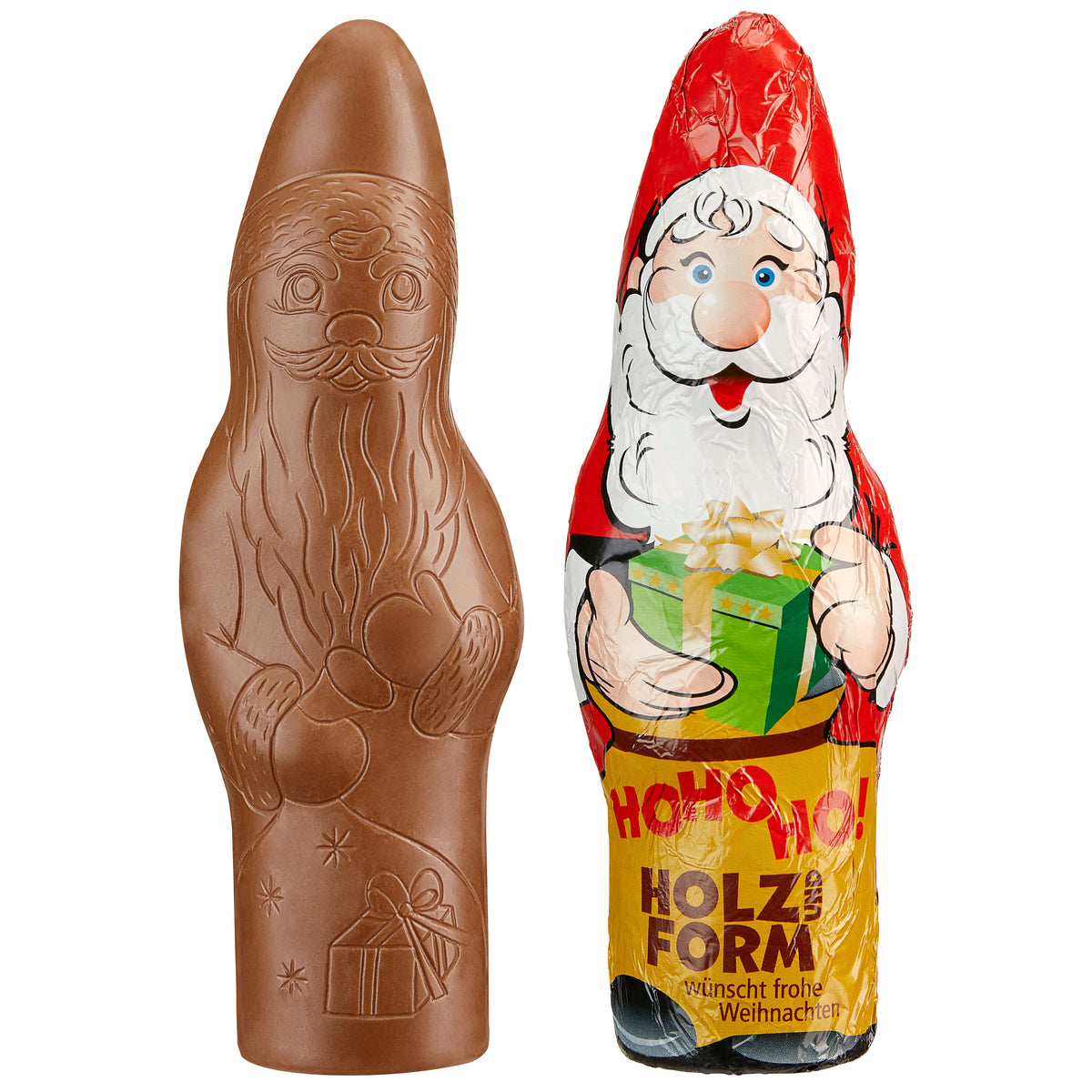 SUPER MAXI Schoko Weihnachtsmann, 70 g, in Alufolie mit Logo