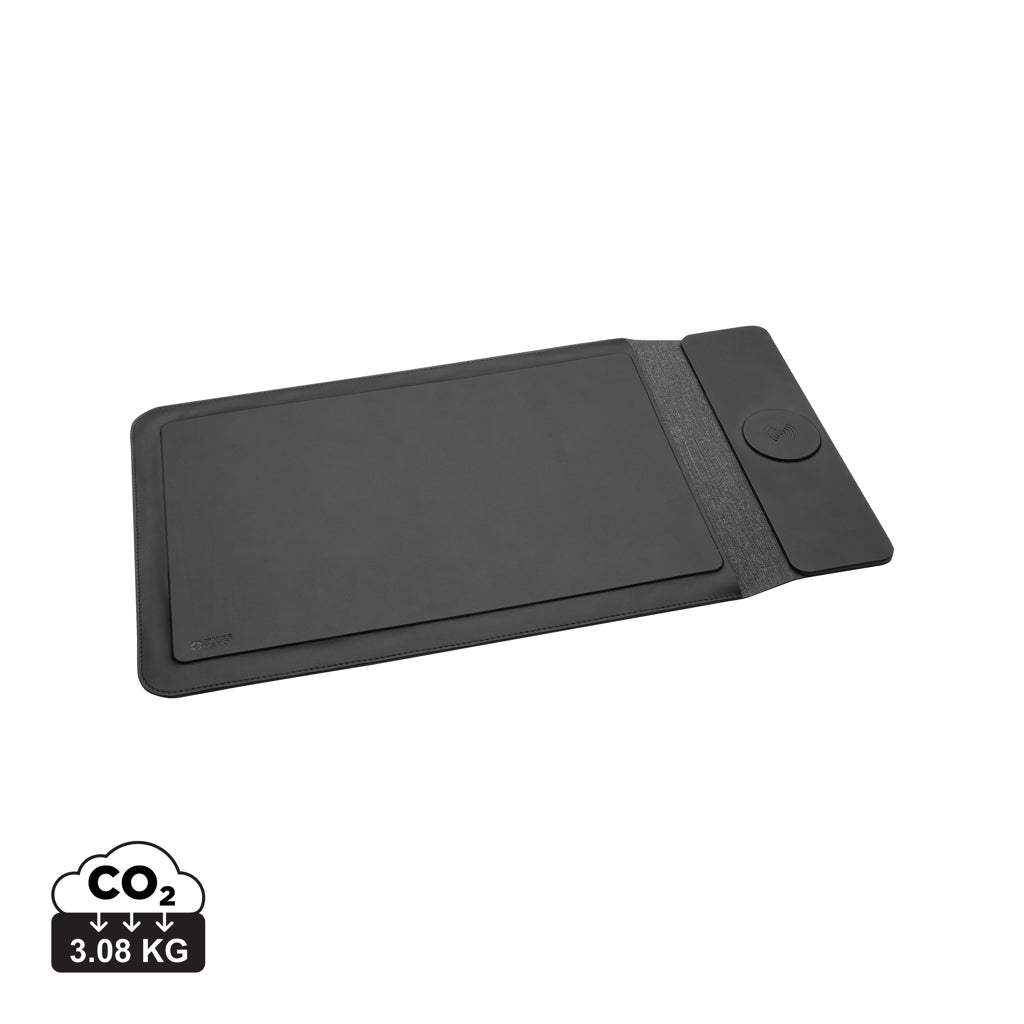 Swiss Peak magnet. 15,6" Laptop-Sleeve mit 15W Ladefunktion