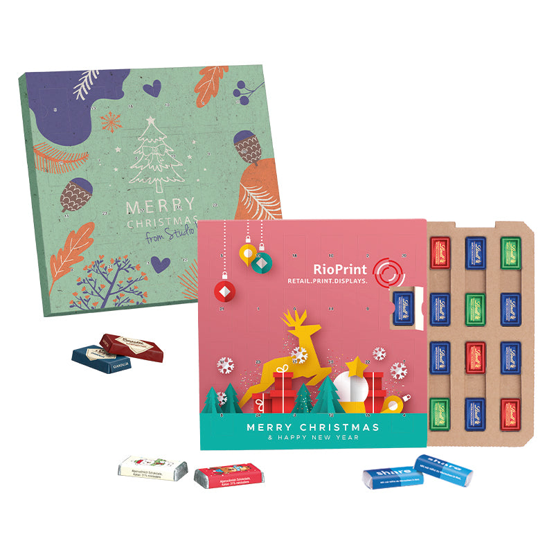 Täfelchen Adventskalender