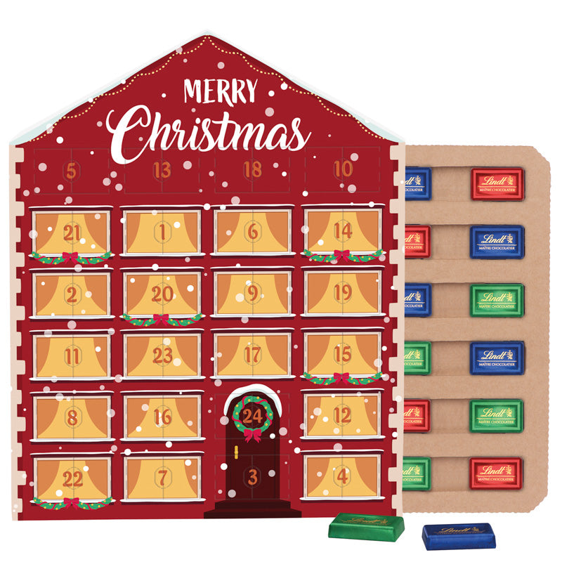 Täfelchen Adventskalender Haus ECO