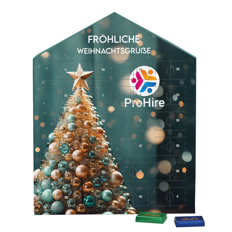Täfelchen Adventskalender Haus ECO