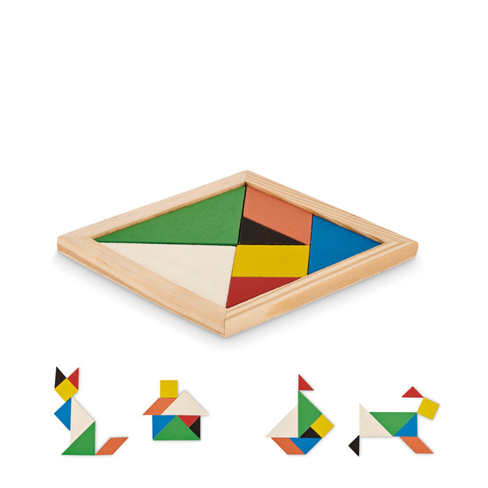 Tangram Puzzle Holz