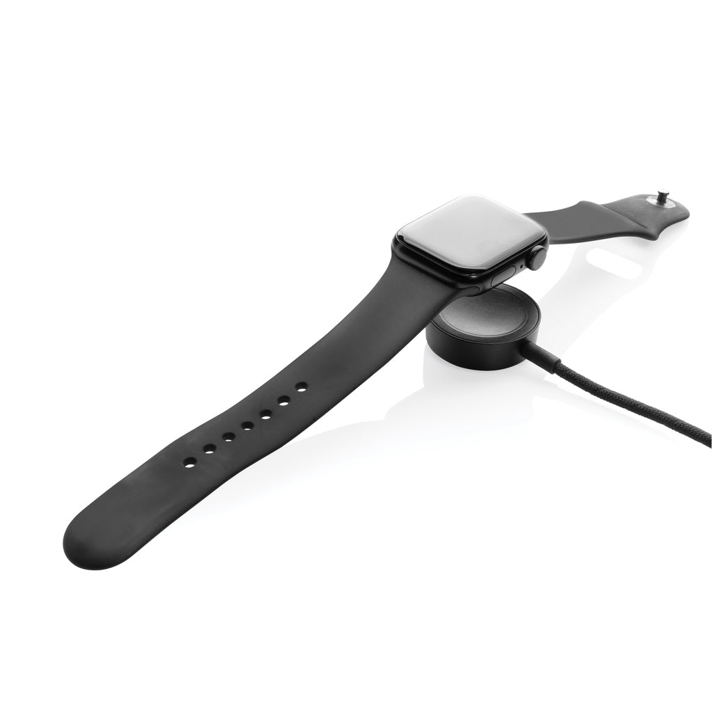 Terra RCS rPET 6-in-1-Ladekabel mit Uhrenladegerät