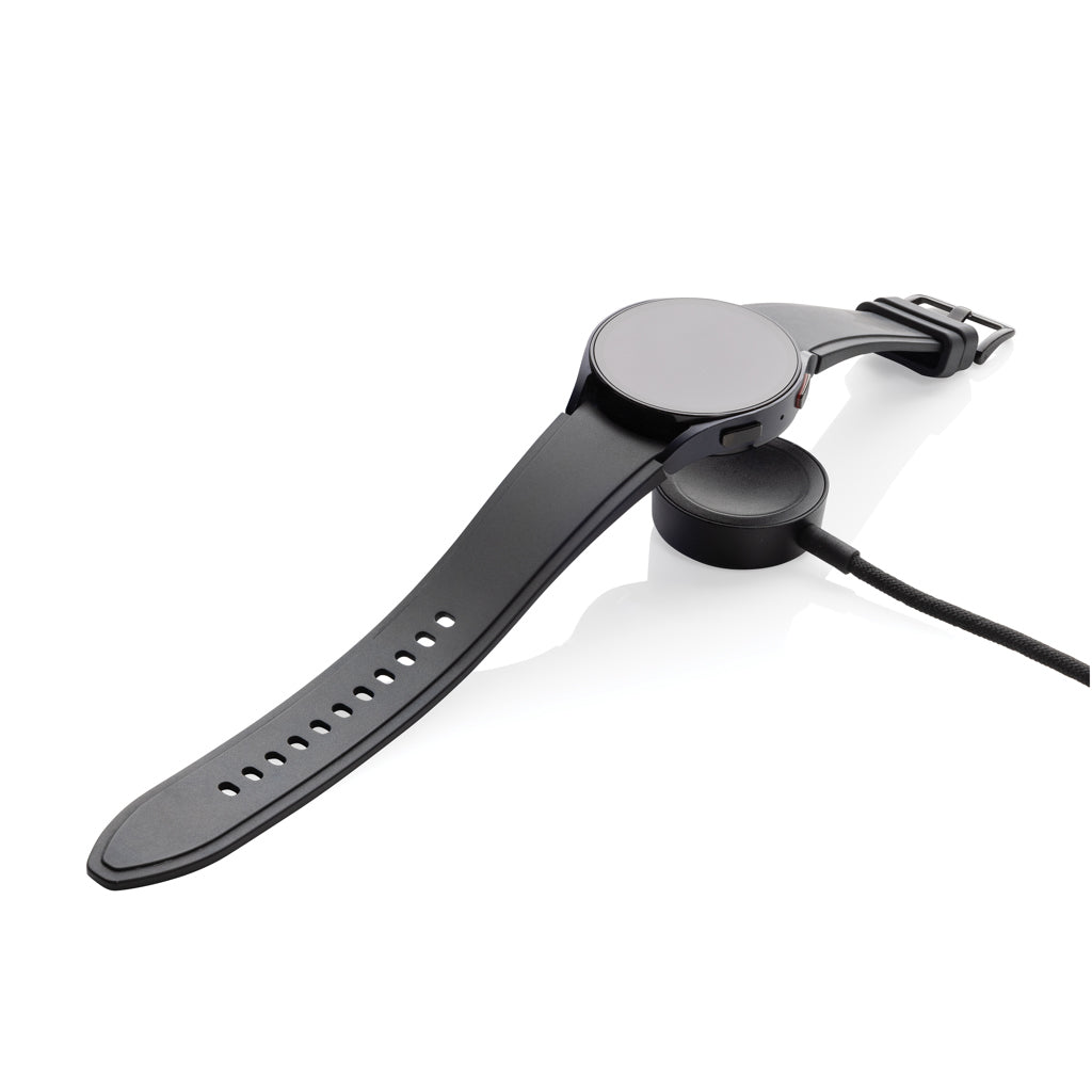 Terra RCS rPET 6-in-1-Ladekabel mit Uhrenladegerät
