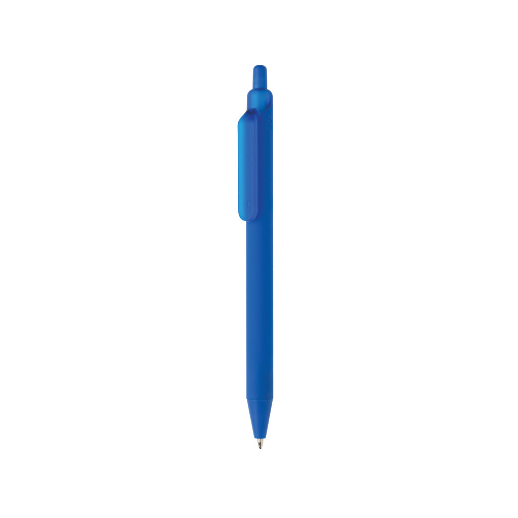 Tide Smooth Touch Stift aus GRS zertifiziert recyceltem ABS – blau