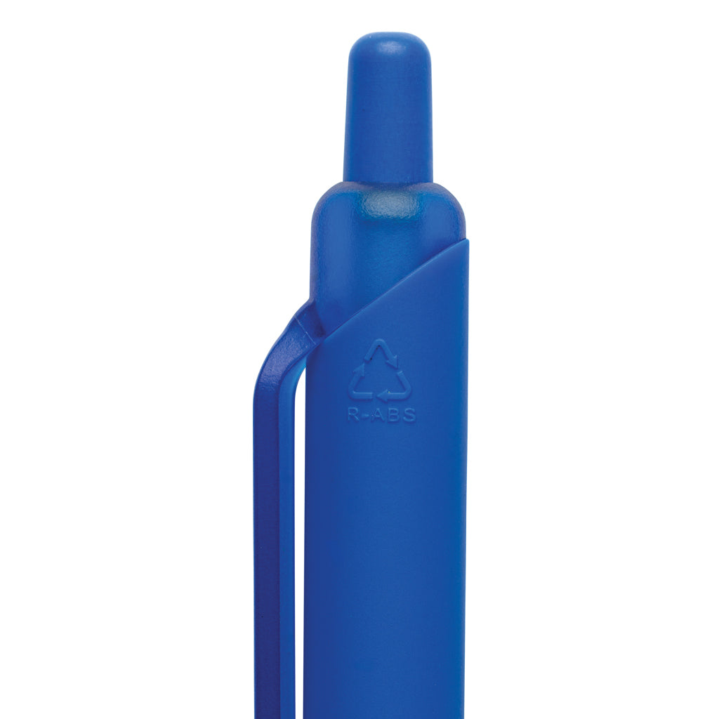 Tide Smooth Touch Stift aus GRS zertifiziert recyceltem ABS – blau