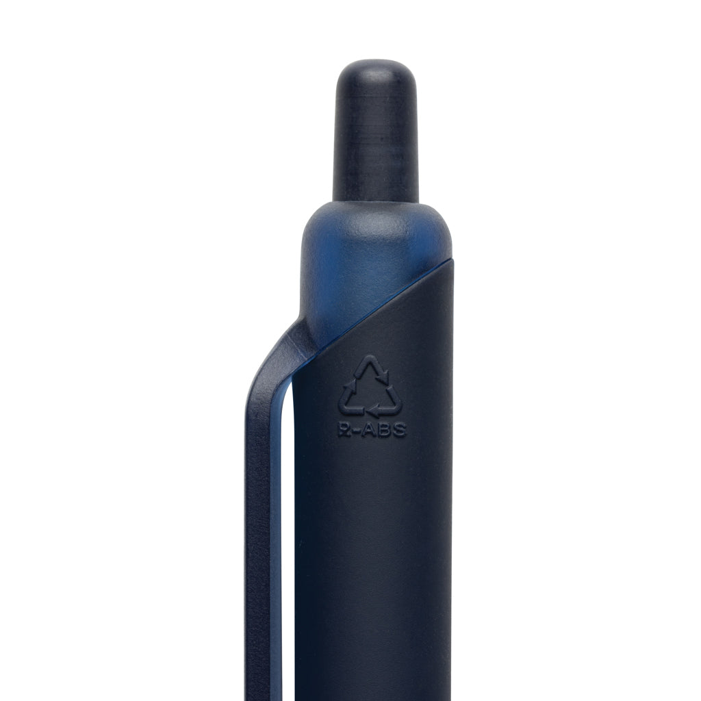 Tide Smooth Touch Stift aus GRS zertifiziert recyceltem ABS – navy blau