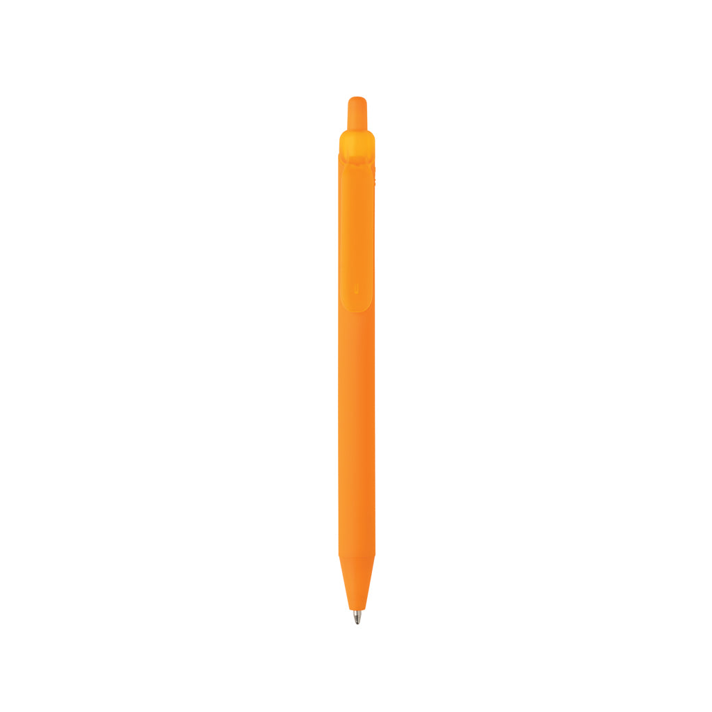 Tide Smooth Touch Stift aus GRS zertifiziert recyceltem ABS – orange