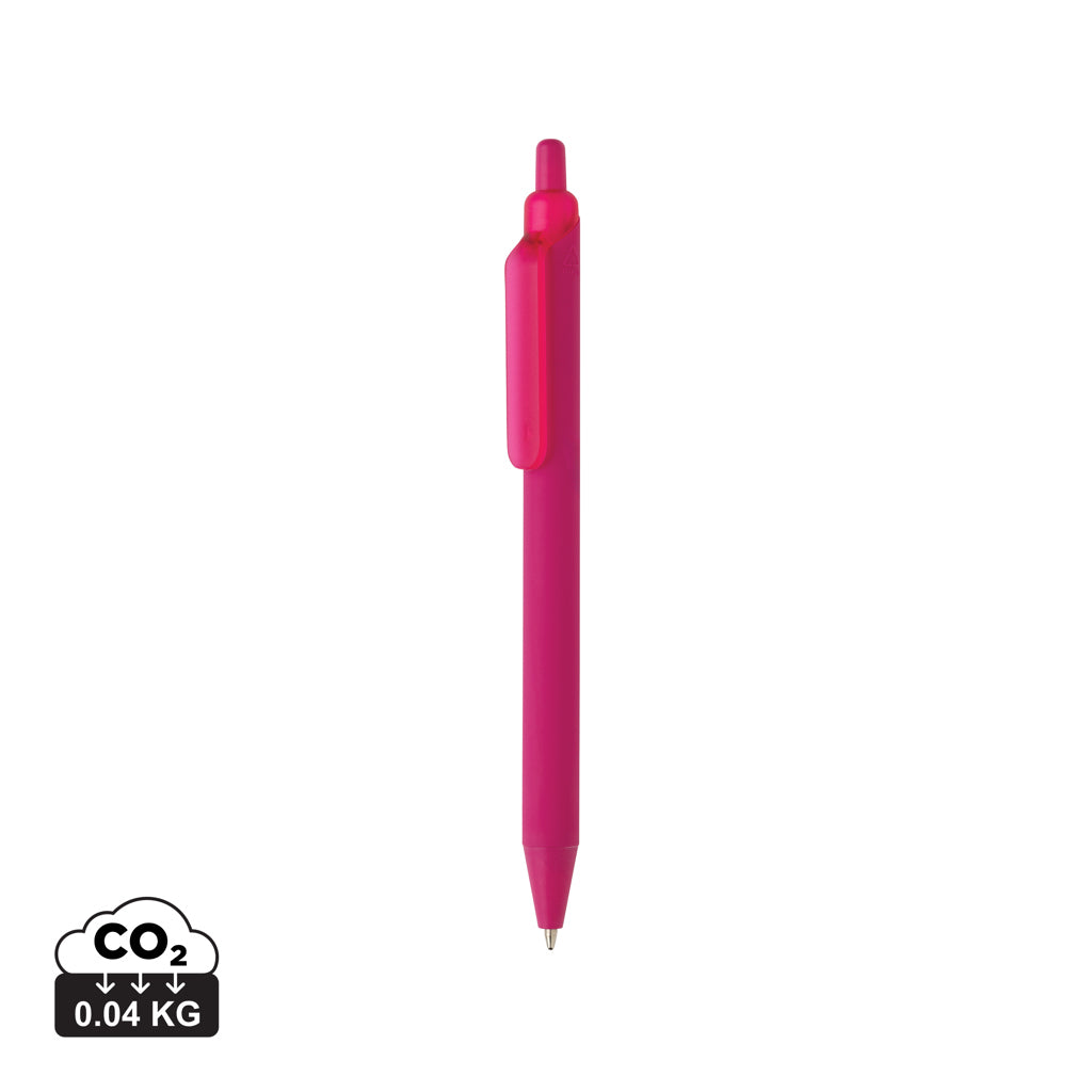Tide Smooth Touch Stift aus GRS zertifiziert recyceltem ABS – rosa