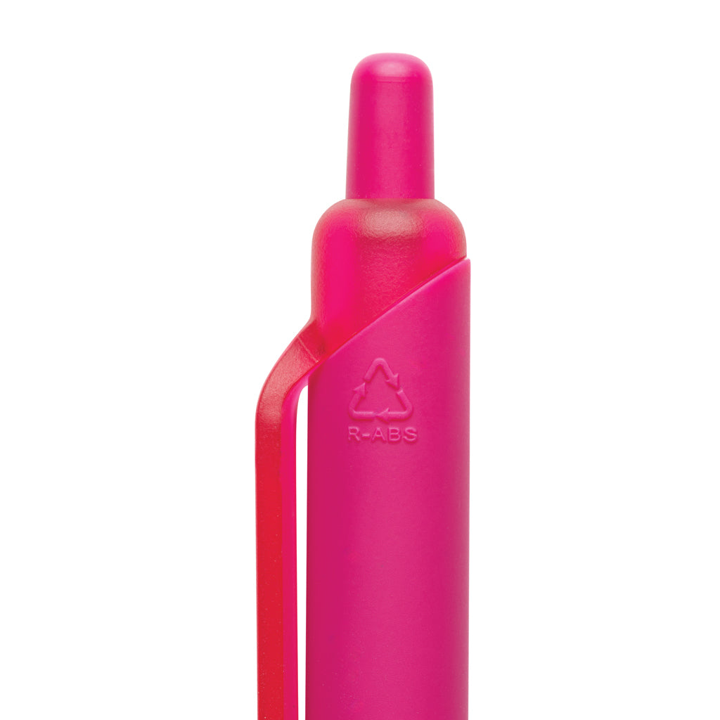 Tide Smooth Touch Stift aus GRS zertifiziert recyceltem ABS – rosa