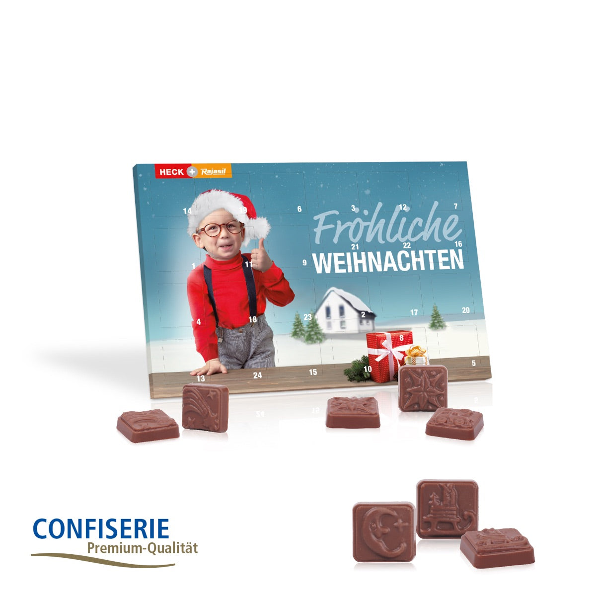 Tisch Adventskalender Classic Exklusiv