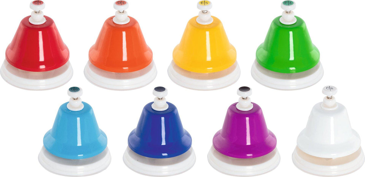 Tischglocken Set mit Drucktaste von goki