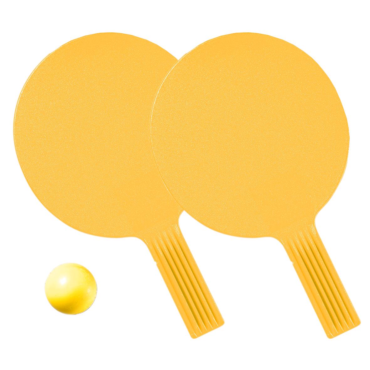 Tischtennis-Set „Massiv“ – Gelb