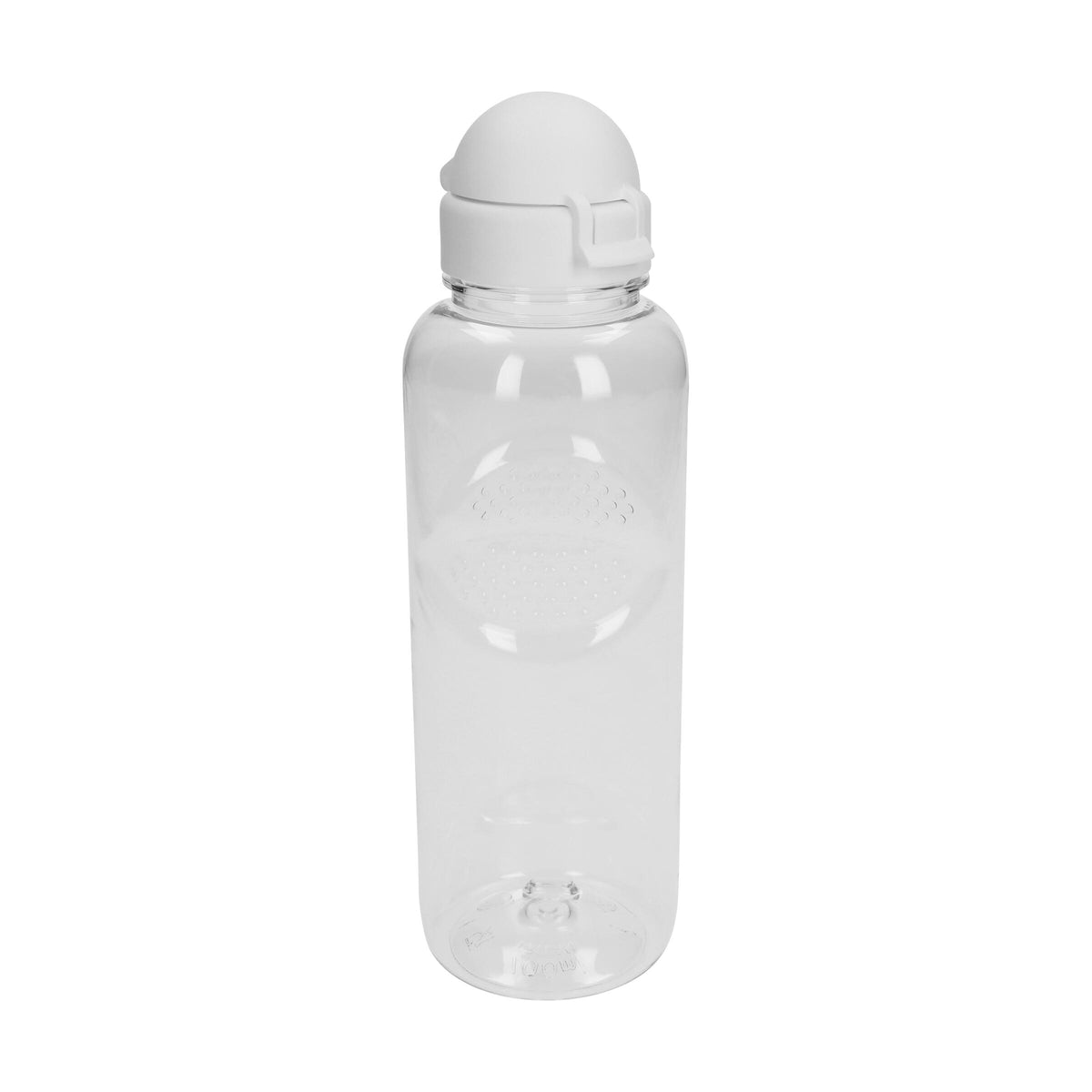 Trinkflasche Carve „Junior“, 700 ml – Transparent / Weiß