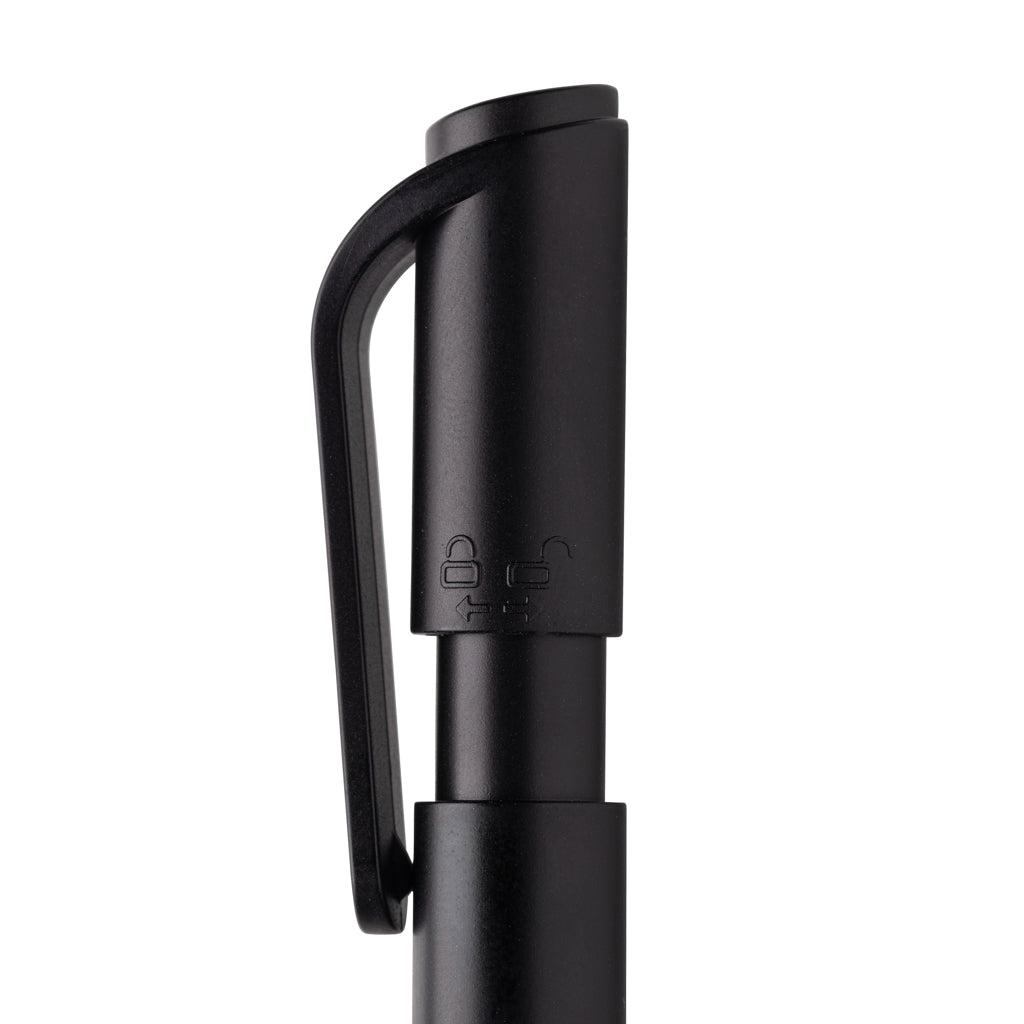 TwistLock Stift aus GRS-zertifiziert recyceltem ABS – schwarz