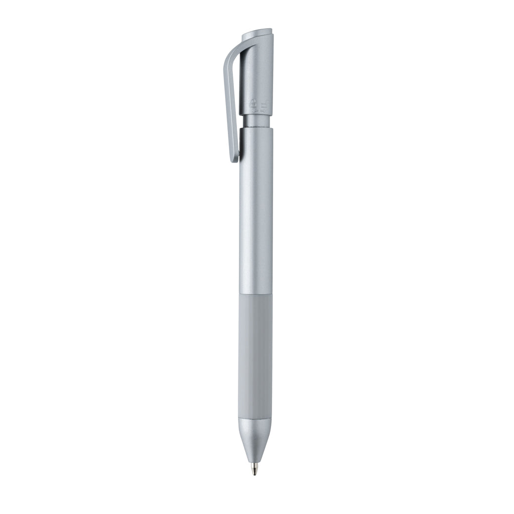 TwistLock Stift aus GRS-zertifiziert recyceltem ABS – silber