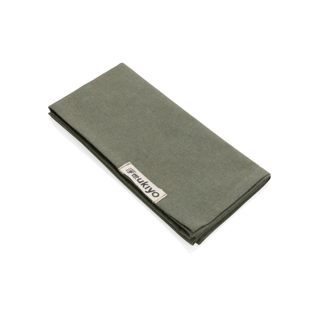 Ukiyo Aware™ 180gr rCotton 4-tlg. Servietten-Set – grün