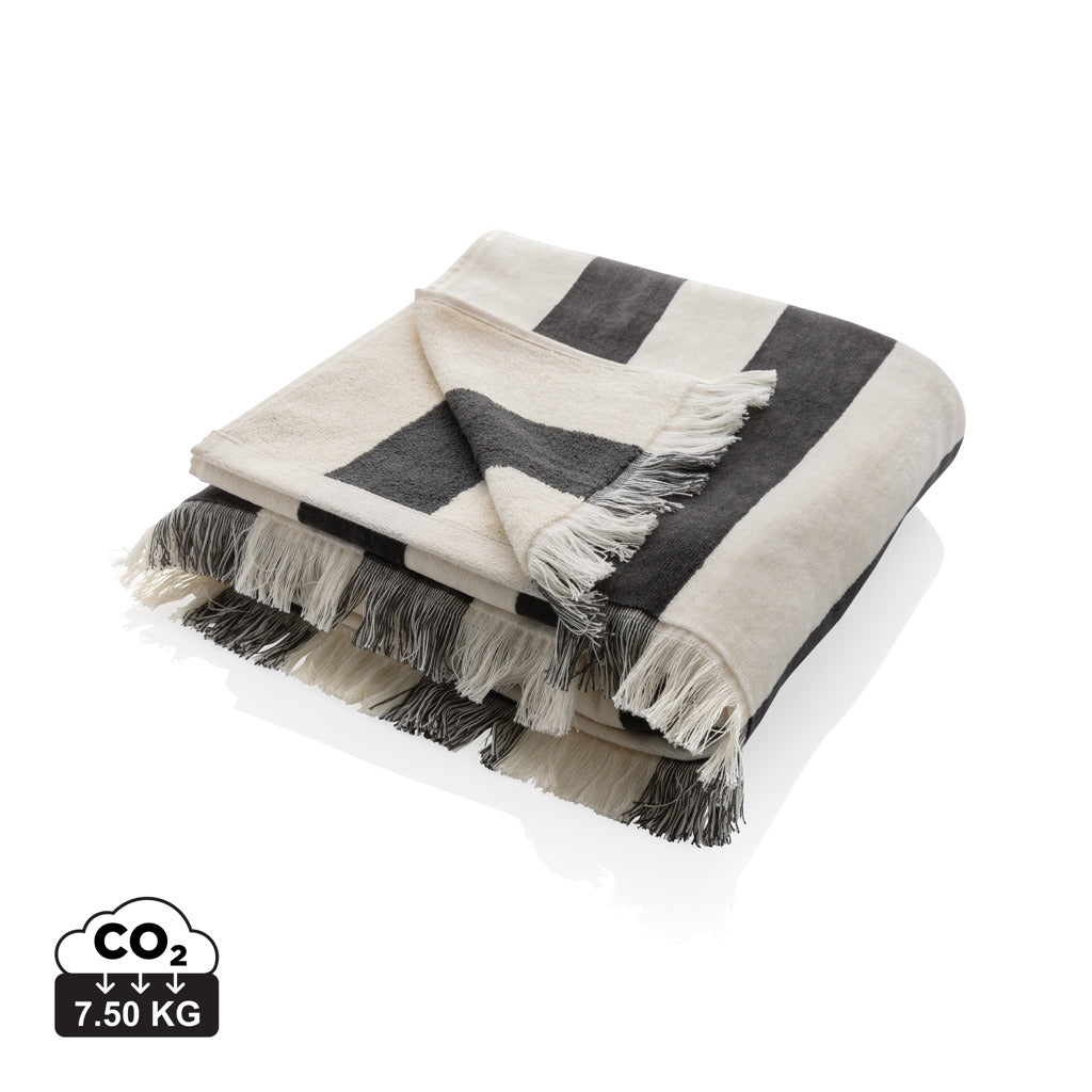 Ukiyo Aware™ Yukari XL Strandtuch 100x180cm – anthrazit