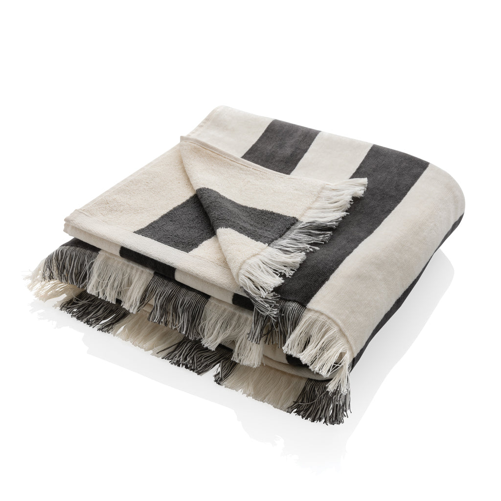 Ukiyo Aware™ Yukari XL Strandtuch 100x180cm – anthrazit