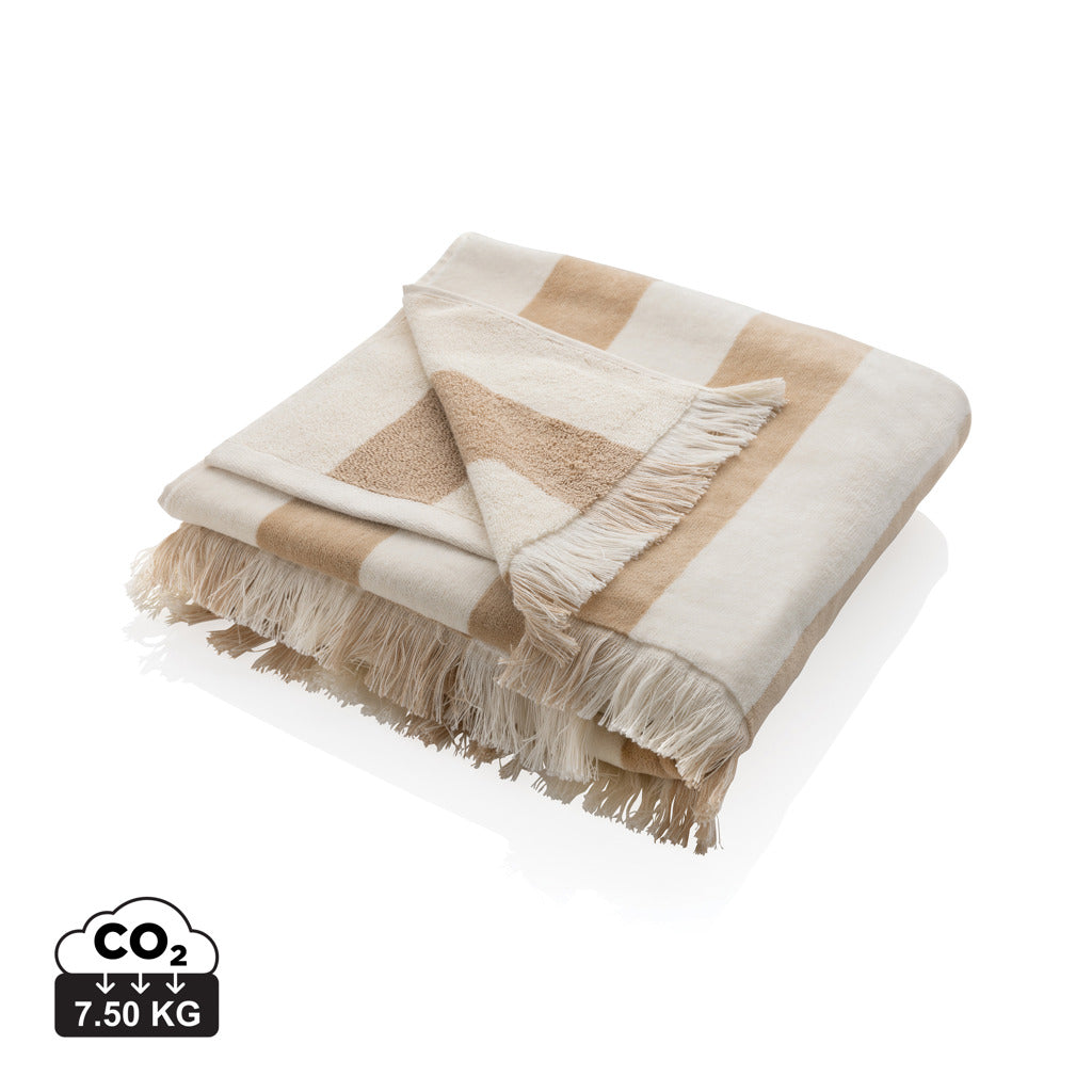 Ukiyo Aware™ Yukari XL Strandtuch 100x180cm – braun