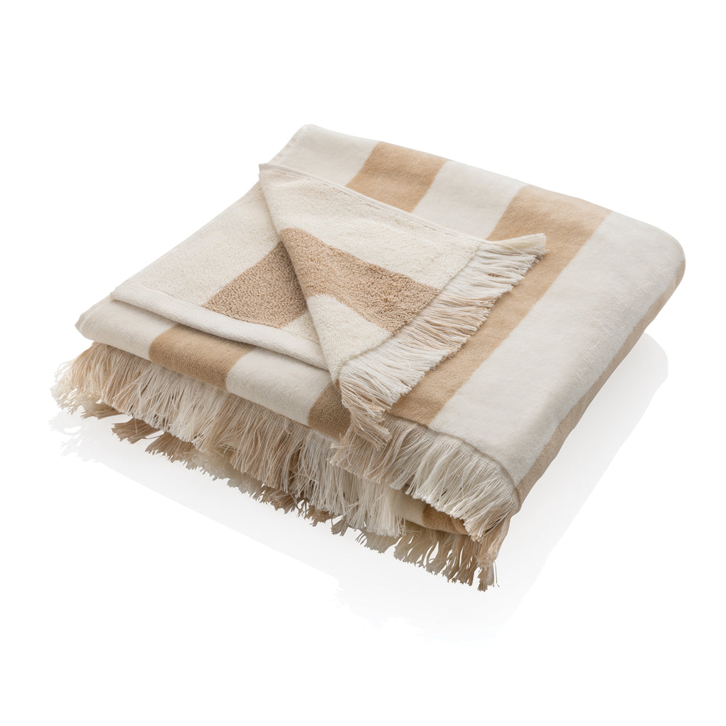 Ukiyo Aware™ Yukari XL Strandtuch 100x180cm – braun