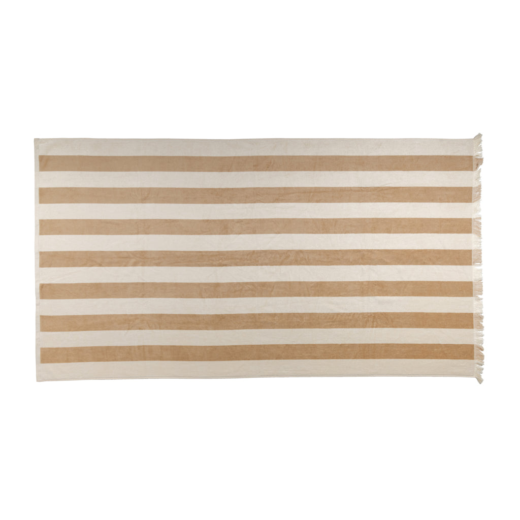 Ukiyo Aware™ Yukari XL Strandtuch 100x180cm – braun