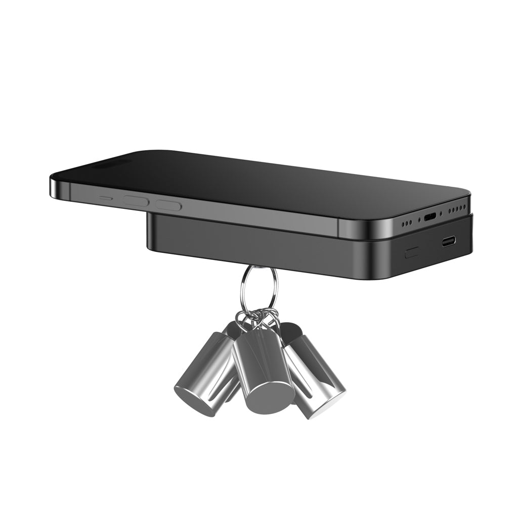 Urban Vitamin Compton 10000mAh Powerbank aus RCS Plastik/Alu – schwarz
