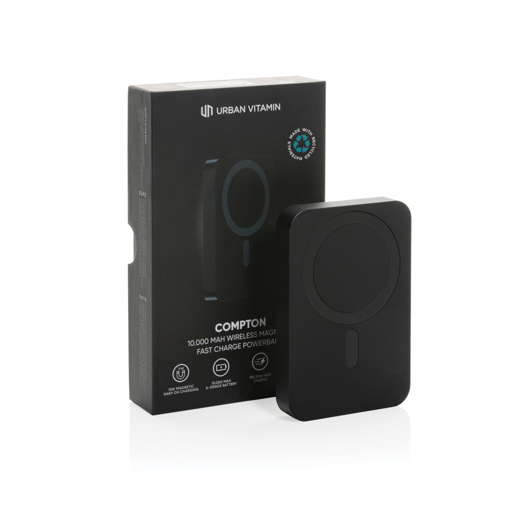 Urban Vitamin Compton 10000mAh Powerbank aus RCS Plastik/Alu