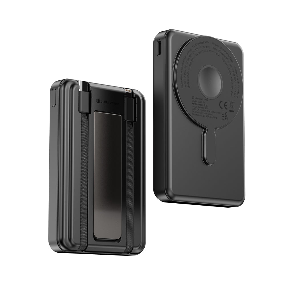 Urban Vitamin Delano 5-in-1 10.000mAh 20W PD magn. Powerbank
