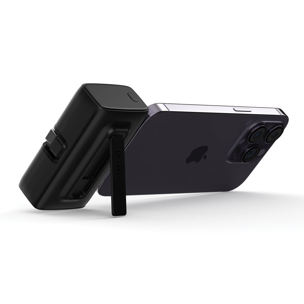Urban Vitamin Los Angeles 20W Powerbank aus RCS rec. Plastik – schwarz