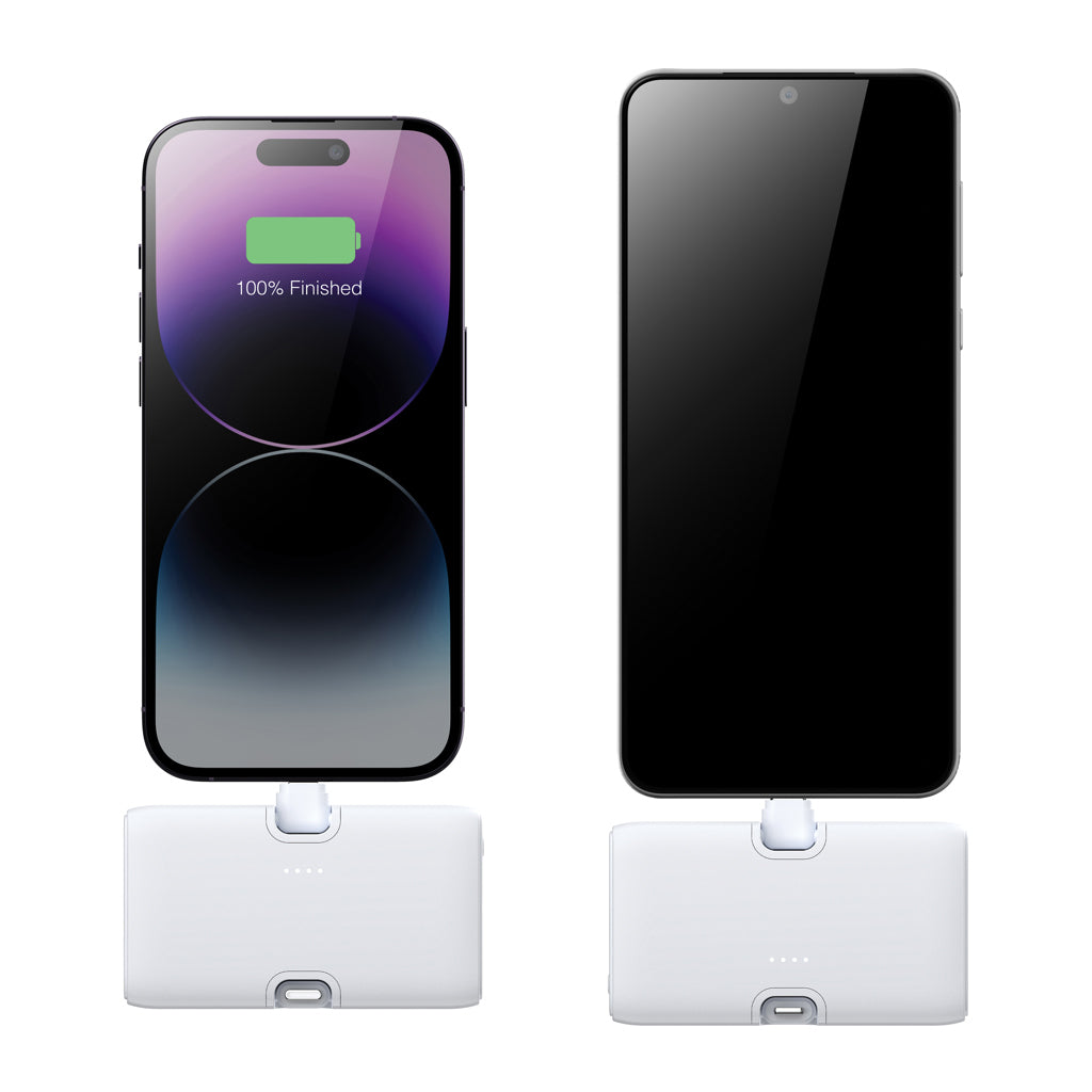 Urban Vitamin Los Angeles 20W Powerbank aus RCS rec. Plastik – weiß