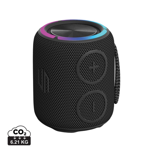 Urban Vitamin Palmdale 16W IPX 7 Speaker aus RCS rPlastik als Mitarbeitergeschenk mit Logo