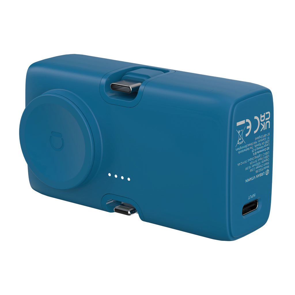 Urban Vitamin San Diego 20W PD RCS Powerbank & WatchCharger – blau