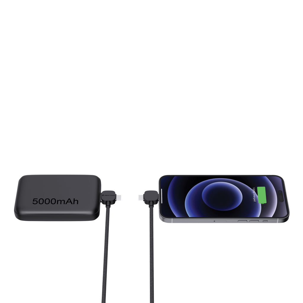 Urban Vitamin Stockton 65W magnet. Kabel RCS recyc. TPE/PET – schwarz