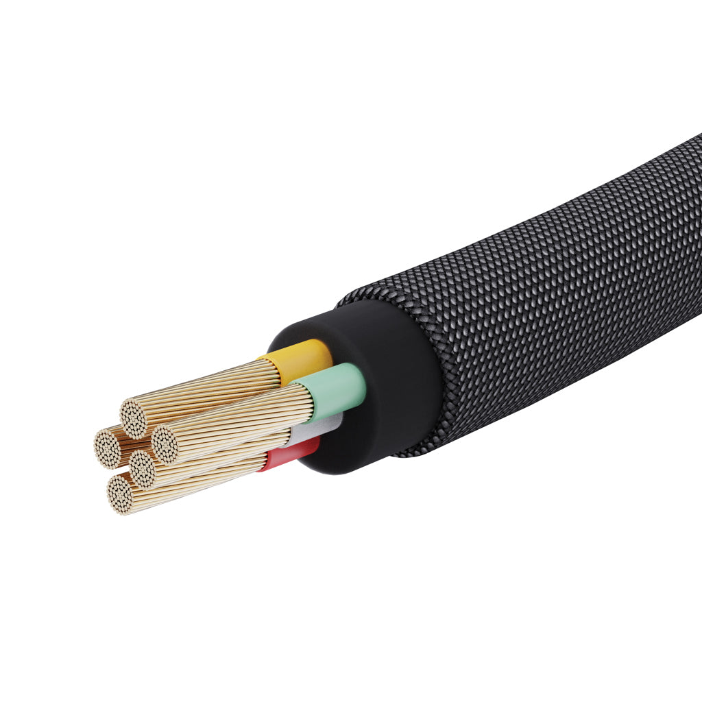 Urban Vitamin Stockton 65W magnet. Kabel RCS recyc. TPE/PET – schwarz