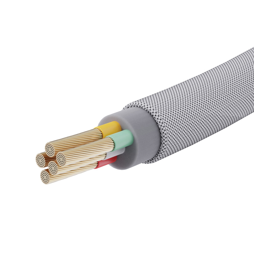 Urban Vitamin Stockton 65W magnet. Kabel RCS recyc. TPE/PET – weiß