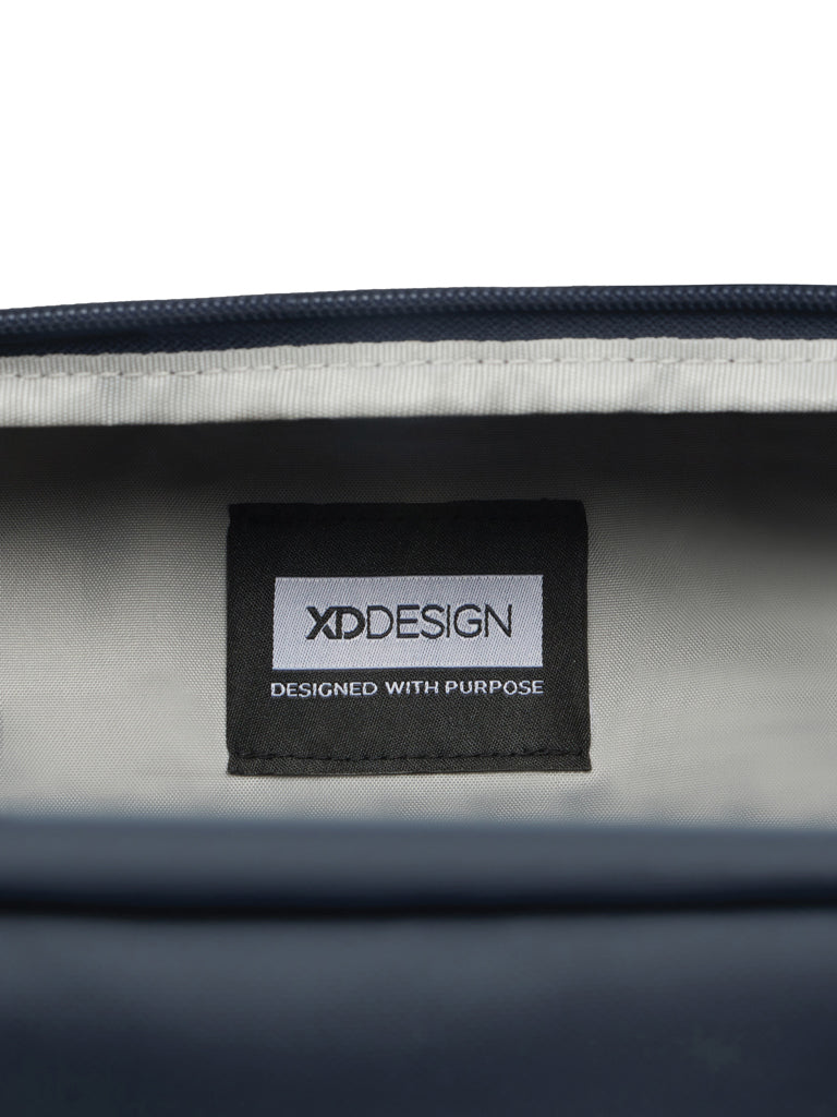 Urban wasserabweisende Wochenendtasche – navy blau